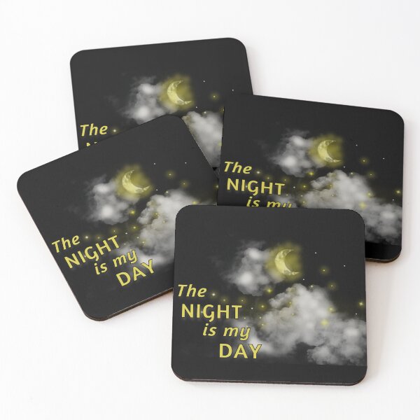 Item preview, The Night Is My Day  for night owls! designed and sold by KathteeDesign.