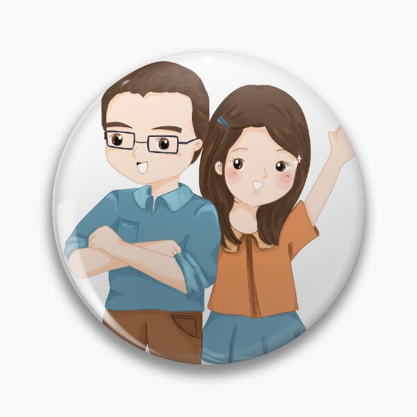 Item preview, Mom and Dad Cute Happy Couple | koci Bpp | Bunniesmee  designed and sold by bunniesmee.