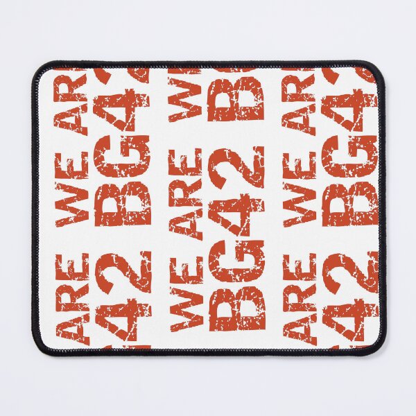Item preview, We Are BG 42 - Make a Statement - Design in Orange-Red designed and sold by Fotofus.