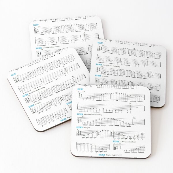 Item preview, A Harmonic Minor Scales  designed and sold by Weird-Artss.
