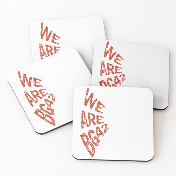 Item preview, We Are BG 42 - Make a Statement - Design in Orange-Red designed and sold by Fotofus.