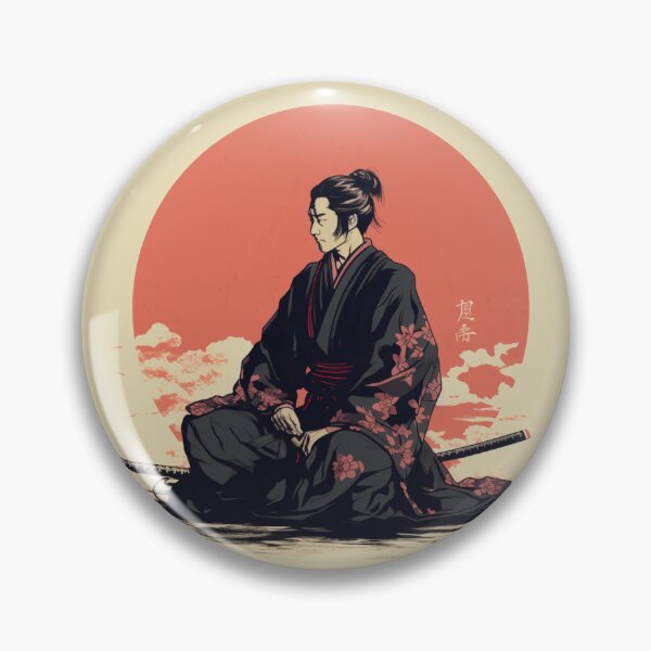 Artikelvorschau, Ästhetischer japanischer Vintage-Krieger im Retro-Stil entworfen und verkauft von TMDNE.