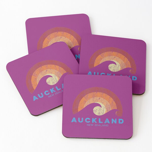 Item preview, Auckland New Zealand Retro Surf Beach Vibe Tee	 designed and sold by lssnqturvz26.