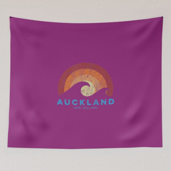 Item preview, Auckland New Zealand Retro Surf Beach Vibe Tee	 designed and sold by lssnqturvz26.