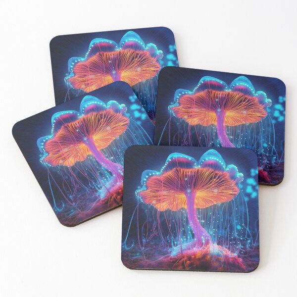Item preview, Fantasy Mushrooms #1 designed and sold by mushroomartshop.