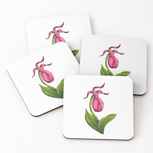 Aperçu de l'œuvre Babouche Fleur Rose créée et vendue par HoneyBrieeeArt.