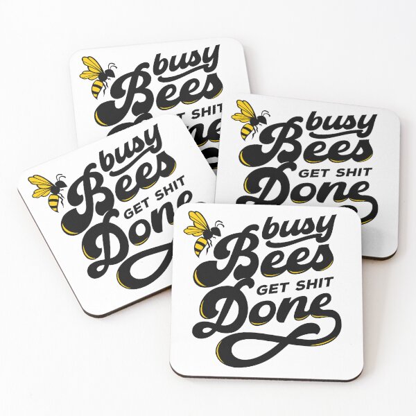 Item preview, Busy Bees Get Shit Done designed and sold by CarrowBrown.