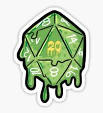 Gelatinous Icosahedron Sticker