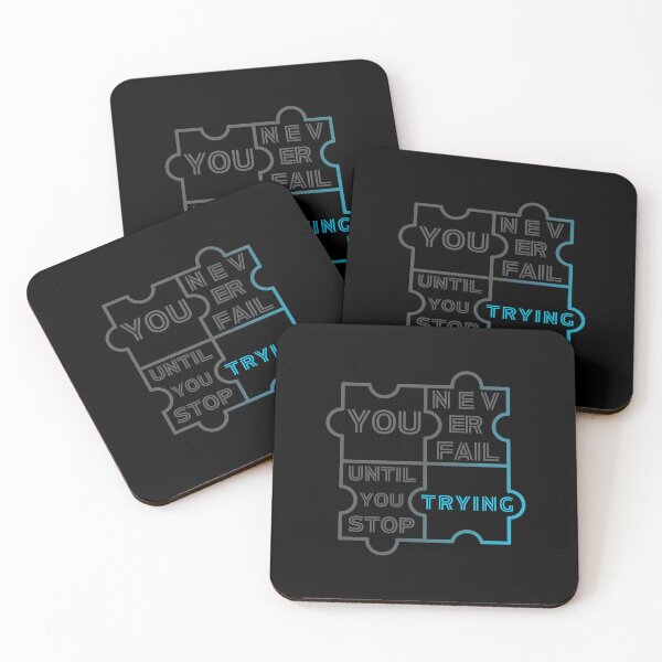 Item preview, You Never Fail Until You Stop Trying designed and sold by Kiramonz.