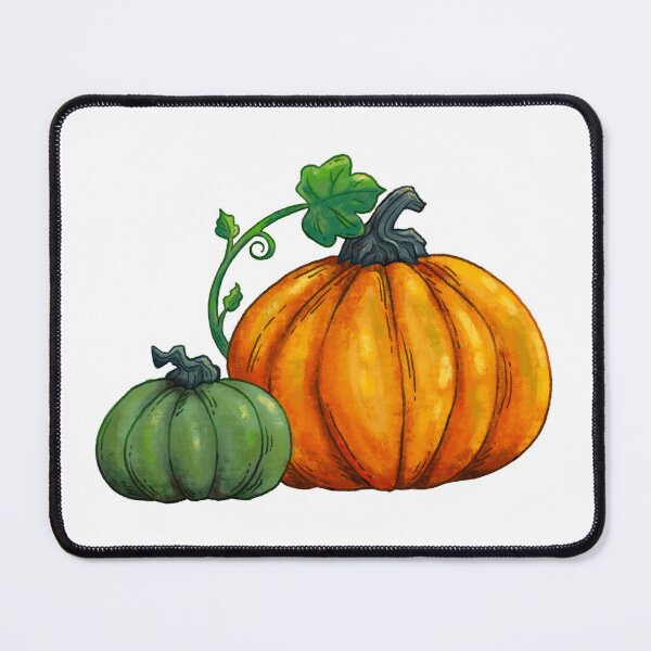 Item preview, Pair of Pumpkins Sticker designed and sold by HoneyBrieeeArt.