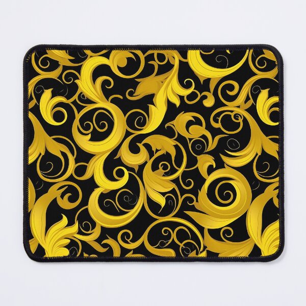 Item preview, Yellow and Black Lines Abstract Pattern  designed and sold by palaco210.
