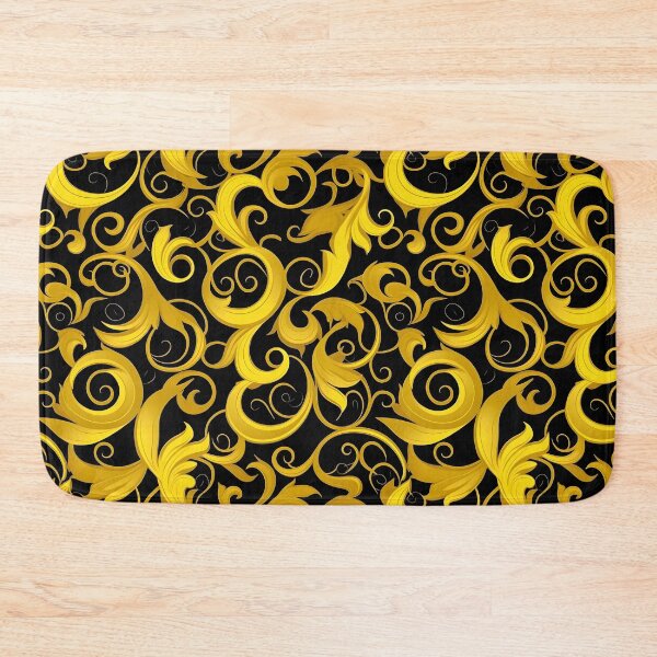 Item preview, Yellow and Black Lines Abstract Pattern  designed and sold by palaco210.