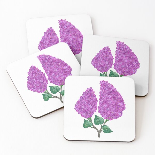 Item preview, Purple Lilac Sticker designed and sold by HoneyBrieeeArt.