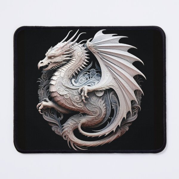 Item preview, Noble Dragon In Filigree designed and sold by AdrianGrosu.