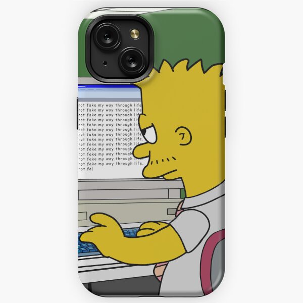 Sad Bart Simpson iPhone Cases for Sale