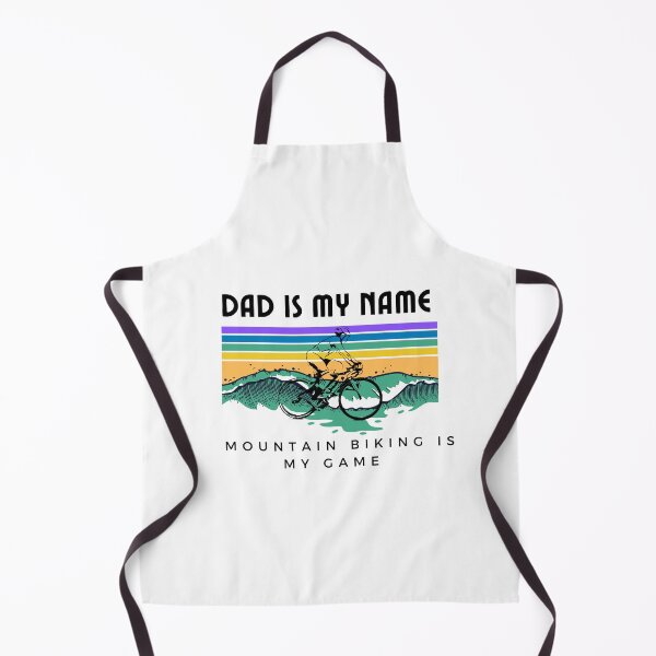 Item preview, Dad Biking Shirt/ Cute Dad Mountain Bike Gift/ Dad Is My Name Mountain Biking Is My Game designed and sold by unique things.