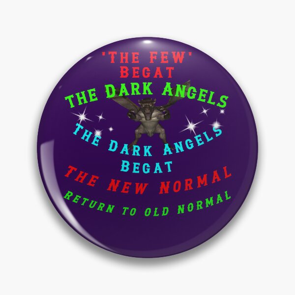 Item preview, The Few Begat The Dark Angels designed and sold by alien almanac.