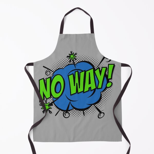 Item preview, No Way! Cartoon Bubble designed and sold by cooldesigns2022.