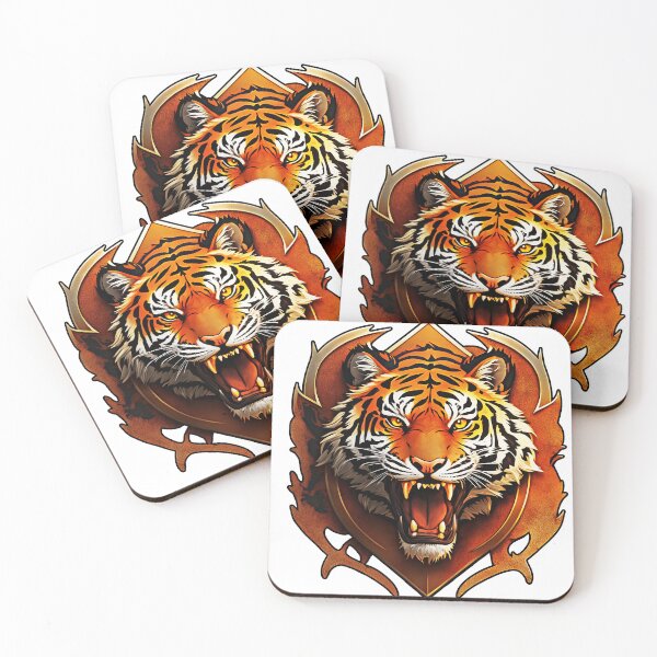 Item preview, tiger emblem designed and sold by Pellhimself.