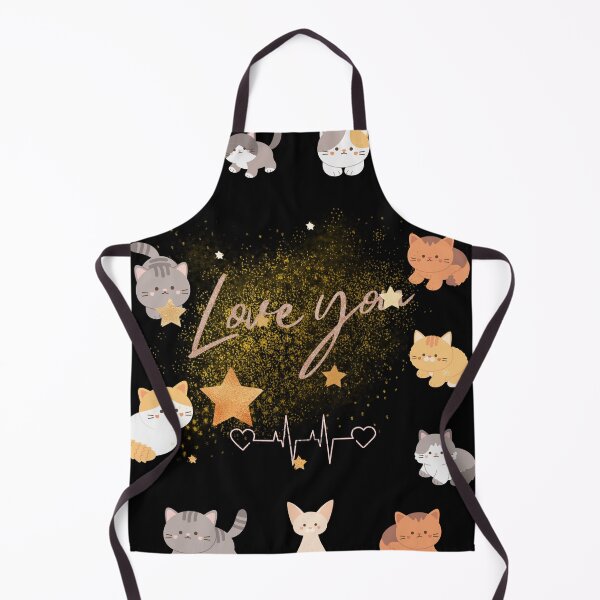 Item preview, ¨love you¨ design postcard with kittens designed and sold by SAFOUANShop.
