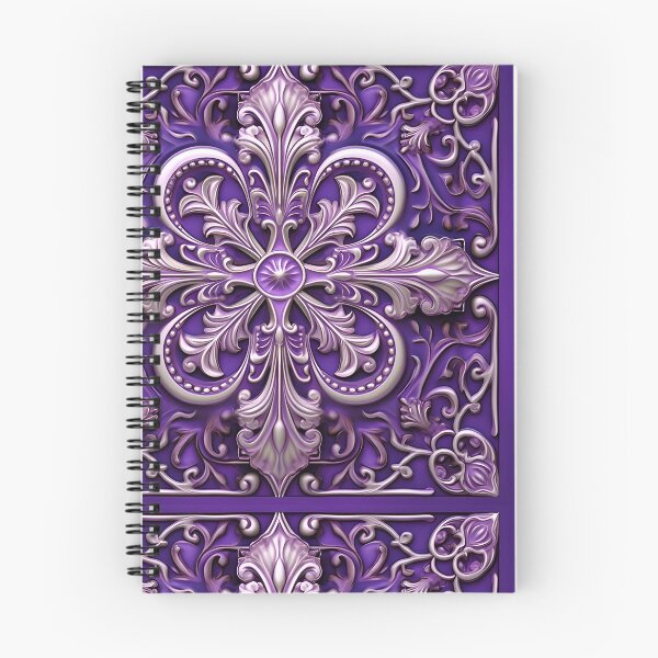 Item preview, Purple Star Shape with Filigree Silver Adornments designed and sold by MiracleROLArt.