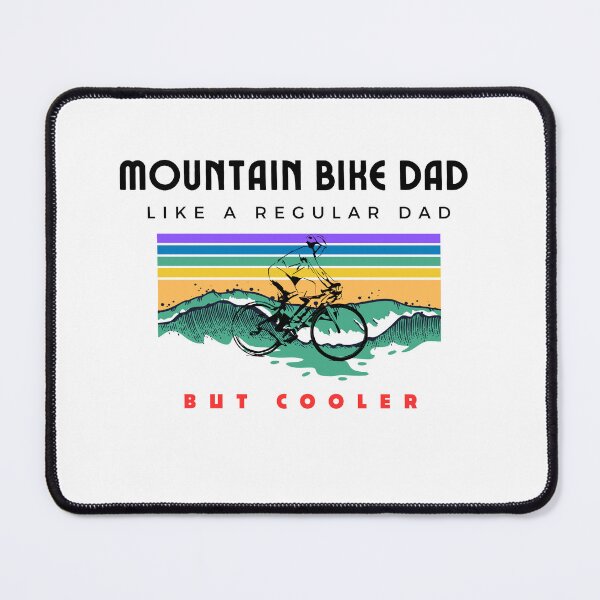Item preview, Mountain Bike Dad Like A Regular dad But Cooler - Dad Biking Shirt/ Cute Dad Mountain Bike Gift designed and sold by unique things.