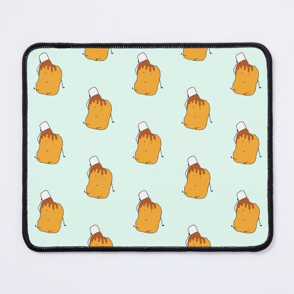 Item preview, Kawaii Cute Chicken Nugget Food Anime Meme Funny Logo Art designed and sold by Marinaaa010.