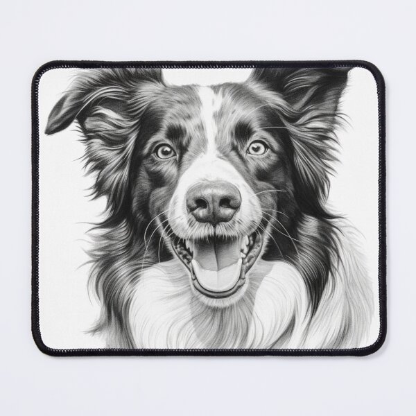 Item preview, A Border Collie Sketch designed and sold by Sketch-Shack.