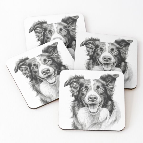 Item preview, A Border Collie Sketch designed and sold by Sketch-Shack.