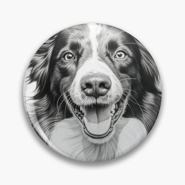 Item preview, A Border Collie Sketch designed and sold by Sketch-Shack.