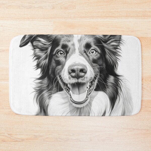 Item preview, A Border Collie Sketch designed and sold by Sketch-Shack.