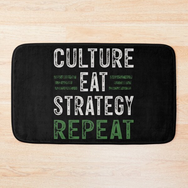Item preview, Culture Eat Strategy Repeat designed and sold by bettercolors.