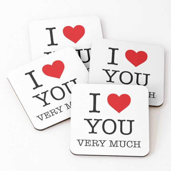 Item preview, I Love You Very Much - I Heart You Very Much designed and sold by AleksanderLamek.