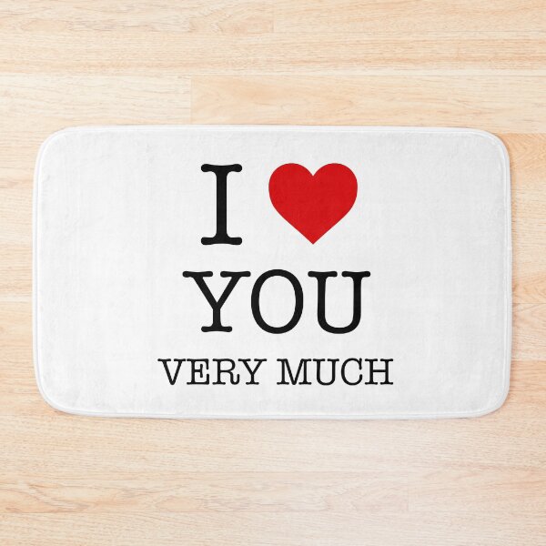 Item preview, I Love You Very Much - I Heart You Very Much designed and sold by AleksanderLamek.