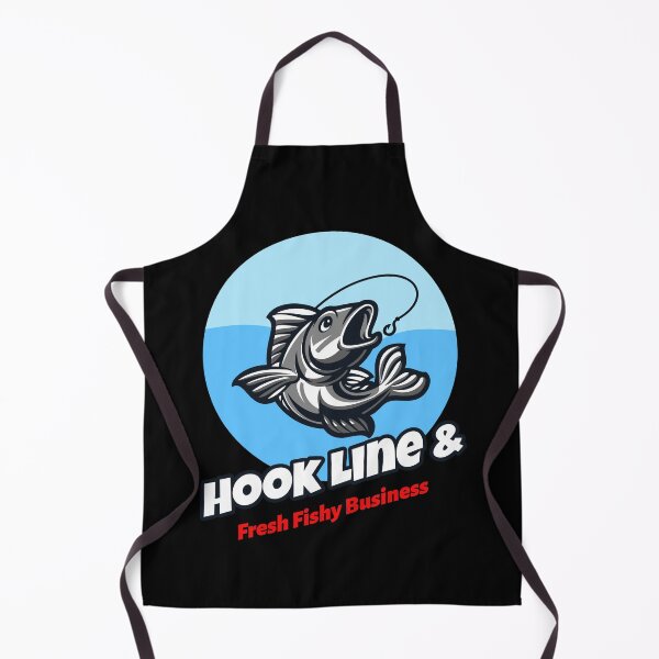 Item preview, Fishing "HooK Line &" "Fresh Fishy Business" designed and sold by THEME ART.