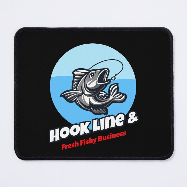 Item preview, Fishing "HooK Line &" "Fresh Fishy Business" designed and sold by THEME ART.