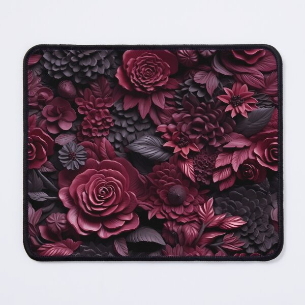 Item preview, 3D Burgundy Flower designed and sold by LittleLadyMD.