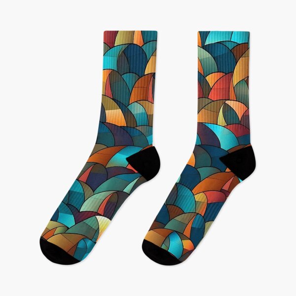 Item preview, Contemporary Pattern with Bold Colours designed and sold by MTJ-Mushrooms.