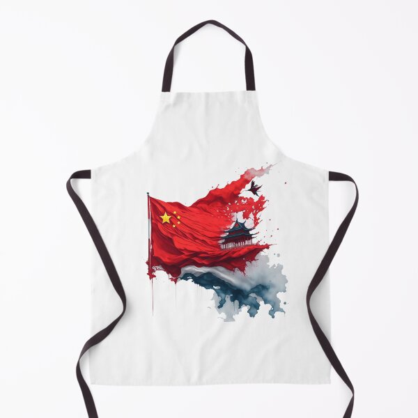 Item preview, Chinese flag splash art designed and sold by Dr-Kane.