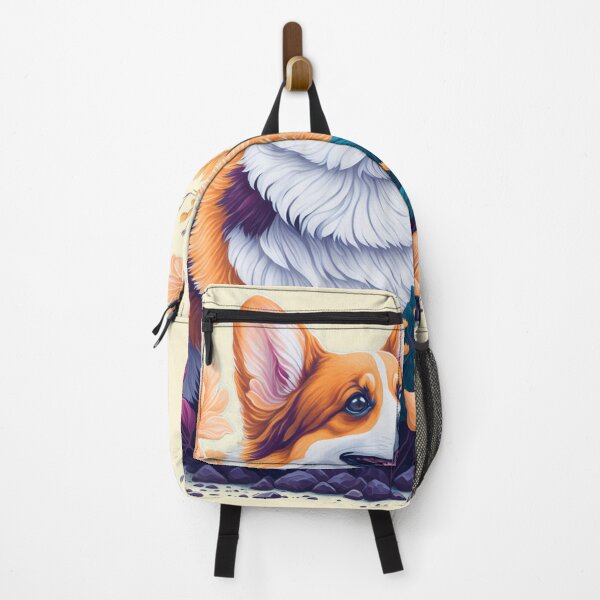 Artikelvorschau, Welsh Corgi Dog von Flowers and Leaves entworfen und verkauft von shokA Design.