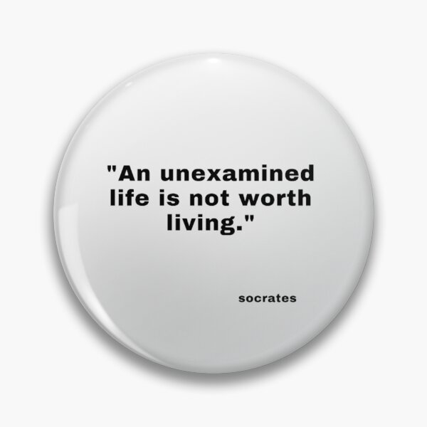 Item preview, An unexamined life is not worth living designed and sold by Space Explorer  Emporium.