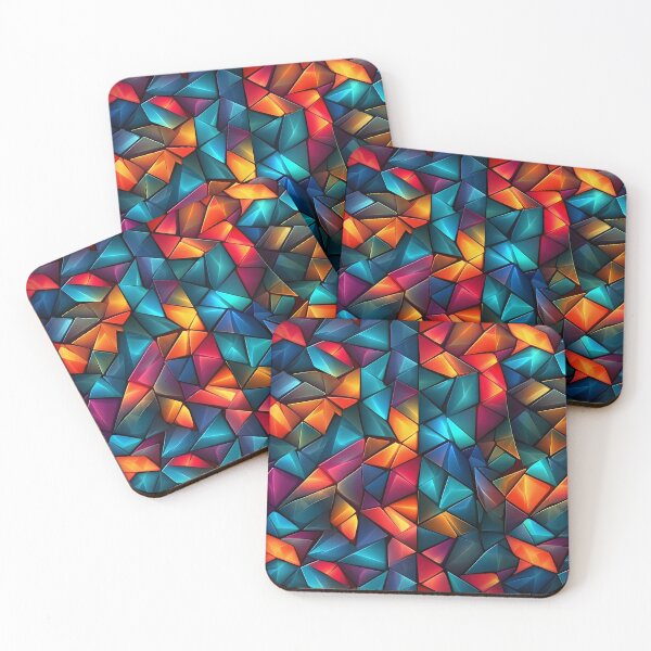 Item preview, Contemporary Pattern with Bold Colours designed and sold by MTJ-Mushrooms.