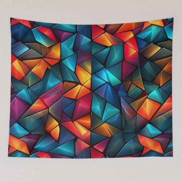 Item preview, Contemporary Pattern with Bold Colours designed and sold by MTJ-Mushrooms.