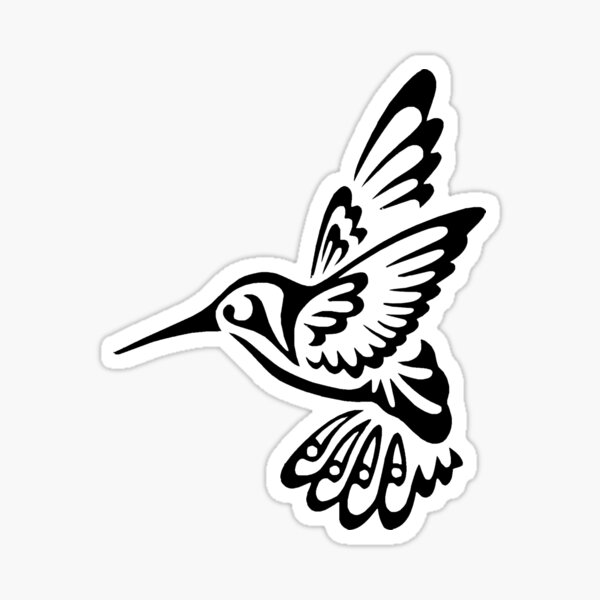 Hummingbird Decal 