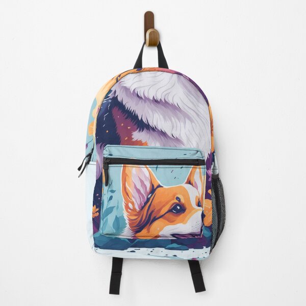 Artikelvorschau, Welsh Corgi Dog von Flowers and Leaves entworfen und verkauft von shokA Design.