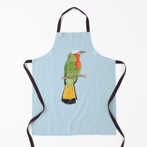 Item preview, RED BEARDED BEE EATER-Nyctyornis amictus designed and sold by BEATRIZ ABAITUA.