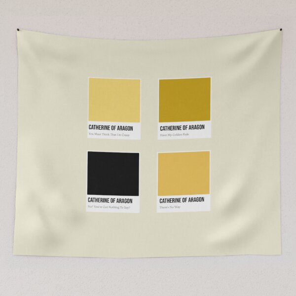 Item preview, Catherine of Aragon Pantones designed and sold by BlackwellNY.