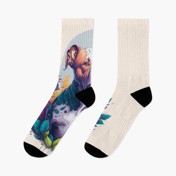 Artikelvorschau, Pitbull-Hund von Flowers and Leaves entworfen und verkauft von shokA Design.
