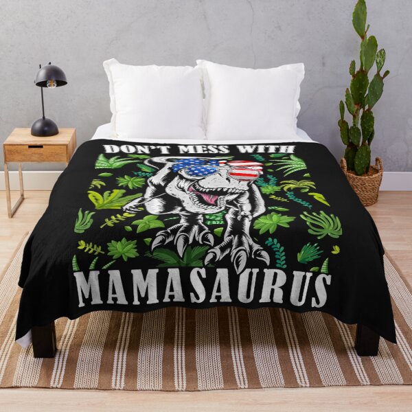 Item preview, Funny Dont Mess With Mamasaurus Mothers Day T rex Mom designed and sold by RippinDereck.