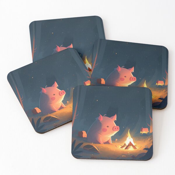 Item preview, Campfire Swine designed and sold by Wallbreaker Pig.